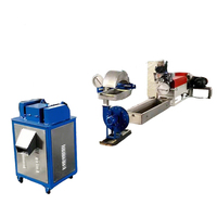 Nouvelle machine de granulation et de fabrication de granulés de plastique recyclé HDPE LLDPE PE à double vis pour moteur