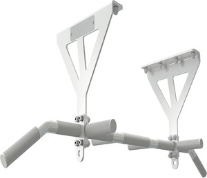 Wellshow sport Klimmzugstange deckenmontaggio, HS-K-D6W, Weiss, Studiozulassung, 6 rutschfeste Griffe, Pull Up <span class=keywords><strong>bungen</strong></span> & mehr - Product Image 1