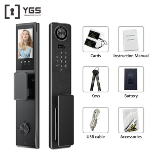 Hot Selling for <strong>Security</strong> Electronic <strong>Wireless</strong> Wi-Fi Intelligent Biometric Fingerprint Palm Recognition Digital Smart Lock <strong>Camera</strong> - Product Image 4