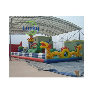 Commercial Bounce House Inflatable Castle Outdoor Playground Gonflable Inflatable Bouncer Spiderman Kids