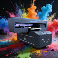 Harga Pabrik Printer Hybrid Otomatis UV Flatbed Inkjet A3 Baru, Mendukung Cetak Flex untuk Pulpen, Bola Golf, Kartu PVC, Cocok untuk Usaha Kecil