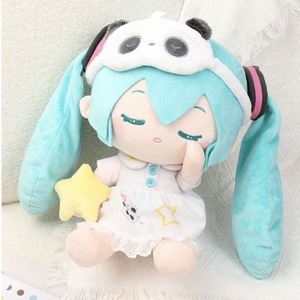 New 30Cm Hatsune Loạt Twin-Đuôi Anime <span class=keywords><strong>2D</strong></span> Búp Bê Sang Trọng Ngủ Đồng Hành Thú Nhồi Bông Đồ Chơi Cho Giường - Product Image 3