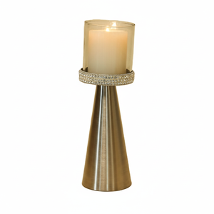 Haute vente moderne Design nordique bougie ouragan support pilier support intérieur extérieur décoratif métal bas quantité minimale de commande noël - Product Image 1