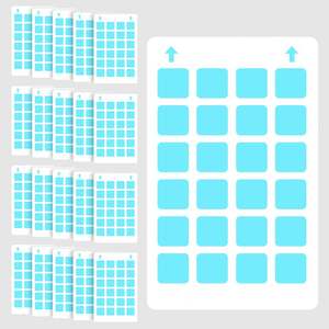 Pièges à insectes collants pour intérieur et extérieur, piège à mouches des fruits, piège à insectes volants collant jaune et bleu, pucerons, mouches blanches - Product Image 5