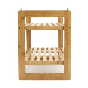 Fujian Bicheng Industry Trade Co Ltd Bamboo <b>Shoe</b> Rack Double Layer 70.5cm X 30cm X 40cm Freestanding <b>Storage</b> <b>Space</b> <b>Saving</b> - Product Image 5