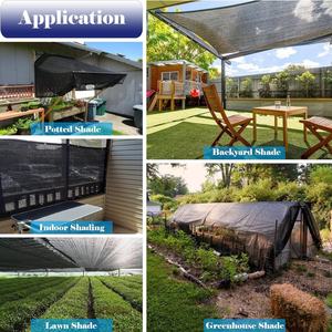 Malla de sombreo comercial HDPE para invernadero, fabricada en China, gran vela de sombra para jardín agrícola, invernadero y huerto de verduras - Product Image 5
