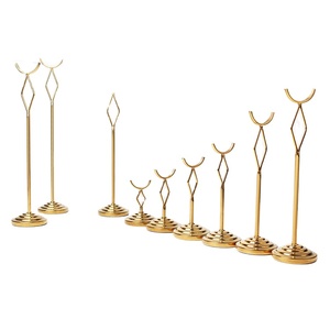 โรงแรมร้านอาหารโกลเด้นบุฟเฟ่ต์ชื่อแท็กเมนูยืนตารางโลหะชื่อยืนหลายขนาดสำหรับพรรค4นิ้ว - Product Image 1