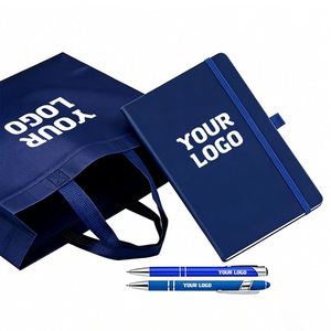 2026 Hot Sale Pu Leather Journal Pen Holder Business Gift <b>A5</b> Custom Planner Notebook With Logo - Product Image 1