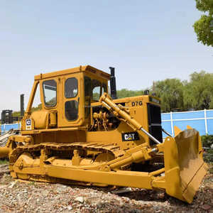 รถแทรคเตอร์แบบใช้ CATD7G รถแทรคเตอร์ของแท้เครื่องจักรก่อสร้างถนนรถปราบดินมือสองรถปราบดิน - Product Image 4