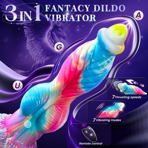 10 Zoll Teleskop Dildo Vibrator Sexspielzeug für Frauen Realistischer <span class=keywords><strong>Penis</strong></span> Riesige weiche Silikon Vibrierende Dildos G-Punkt Anal Stimulation - Product Image 2