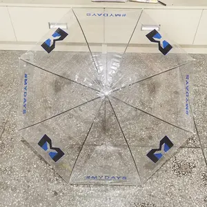 Transparent Umbrella Promotional Customized China Umbrella With Logo Printing