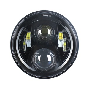 Faro Anteriore da 7 Pollici Accessori Moto con Abbaglianti e Anabbaglianti per Honda CB400 CB500 CB1300 <span class=keywords><strong>Hornet</strong></span> 250 <span class=keywords><strong>Hornet</strong></span> 600 <span class=keywords><strong>Hornet</strong></span> <span class=keywords><strong>900</strong></span> VTEC VTR250 - Product Image 1