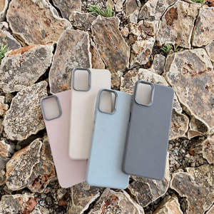 Étui de téléphone en TPU à motif litchi fin et élégant, avec objectif électro-plaqué pour <span class=keywords><strong>iPhone</strong></span> 14 13 Pro Max Samsung S24 Ultra Vivo IQOO 13 Oppo Reno - Product Image 2