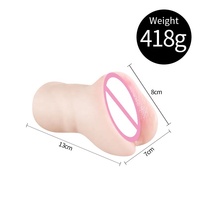 Vagina de Bolsillo Realista Netphi con Ano Suave y Ajustado, Masturbador 100% Impermeable de Silicona, Juguetes Sexuales para Hombres