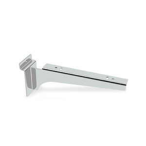 wholesale chrome Metal display <strong>bracket</strong> <strong>for</strong> <strong>glass</strong> <strong>shelves</strong> - Product Image 2