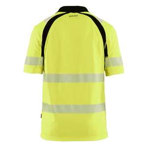 BLAKLADER - 3595101333994XL Polo haute visibilité protégé contre les UV jaune haute visibilité/noir-EAN 7330509926697 HI-VIS WORKWEAR - Product Image 2