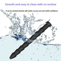 Bâton de stimulation urétrale long en silicone souple, plug urétral, dispositif de masturbation masculine, dilatateur, ensemble de jouets sexuels pour adultes BDSM