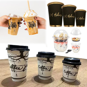 Custom Disposable Recyclable Cappuccino Milktea <strong>Hot</strong> <strong>Chocolate</strong> and Cold Drinks <strong>Cup</strong> Drinking Coffee <strong>Cup</strong> Paper <strong>Cups</strong> with Sleeve - Product Image 6