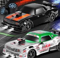 Coche de Control Remoto a Escala 1:16, Coche RC de Alta Velocidad para Derrapes y Carreras, 2.4Gh 4WD, Coche RC sin Escobillas, Juguetes Roblox para Niños