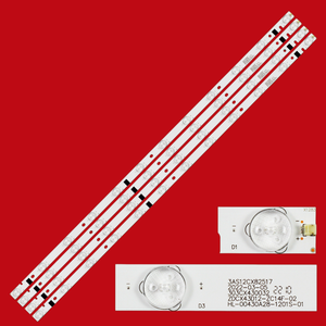 ZR-585 Vente chaude d'usine LE106S16FM SMART TECH <span class=keywords><strong>LE</strong></span>-4317S pour ZDCX43D12-ZC14F-02 Bande de rétroéclairage LED - Product Image 1