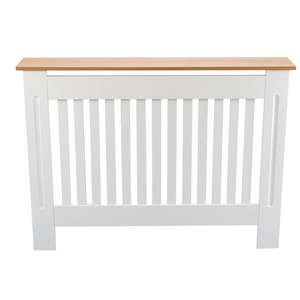 Cubierta de Radiador de Fibra de Densidad Media, Duradera y de Tamaño Mediano, Moderna, para Sala de Estar o Comedor, Ahorra Espacio, Mueble de Calefacción - Product Image 1