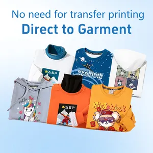 Großhandel Textilpigment-Tinte DTG-Tinte für EPSON i3200 XP600 DX5 DX7 5113 DTG-Drucker-Tinten