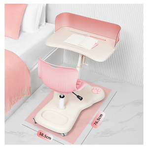 Sedia <span class=keywords><strong>da</strong></span> studio ergonomica e regolabile Tenwin 2802-8-9 rosa, vendita diretta <span class=keywords><strong>per</strong></span> studenti, bambini, scuola, casa e ufficio - Product Image 6