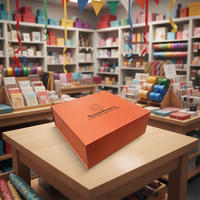Emballage cadeau personnalisé écologique sur mesure - Boîtes en carton robustes avec impression UV, gaufrage et fermeture magnétique pour vêtements et fourrures