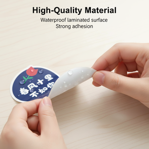 Brise de printemps à dix milles de distance n'est pas aussi agréable que de tenir un panneau avec un motif de tulipe, un accessoire pour l'enregistrement de mariage et la photographie, Valentin - Product Image 3