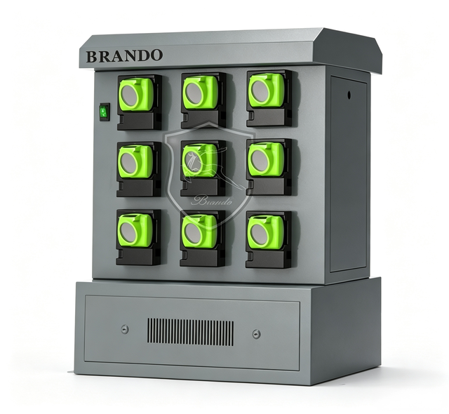 Brando 18 Set Charger rack with detachable modular for Cordless miner Cap Lamp Mining Lamp Charging Cabinet for KL6-D KL6-C