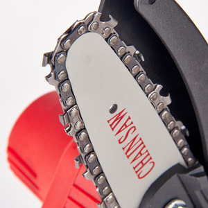 Lithium Battery Chainsaw Mini Garden Pruning <b>Saw</b> Rechargeable <b>Small</b> Household Logging <b>Saw</b> 130mm Guide Plate - Product Image 2