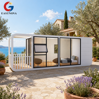 Maisons préfabriquées modernes en conteneurs, Apple Cabin Pod, mini-maison avec cuisine, cabane modulaire de luxe pour usage commercial et résidentiel