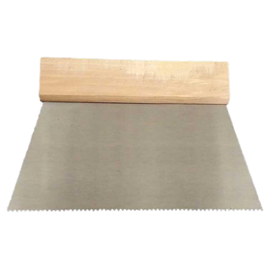 Racloir professionnel en acier à rainures A1 A2 B1 |   Racloir à <span class=keywords><strong>carrelage</strong></span> en céramique pour l'application d'adhésif - Product Image 1