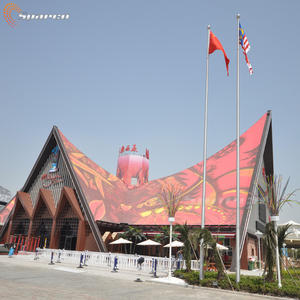 Sparco высокая прочность золото, выполненное из нержавеющей стали, легированной титаном, 304 /316 флагшток 20 футов - Product Image 3