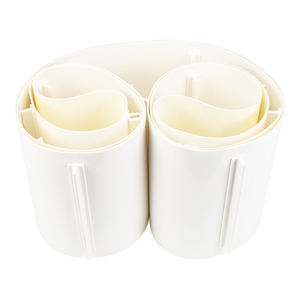 Настраиваемый белый бесконечный конвейер для пищевой промышленности поддержка полиуретановые плоские ленточные бутсы с индивидуальным заказом - Product Image 5