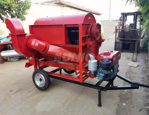 Nhà nhỏ sử dụng lúa Miến bóc vỏ kê máy tuốt lúa Miến trấu sàng lọc <span class=keywords><strong>dehulling</strong></span> với thành phần cốt lõi động cơ - Product Image 5