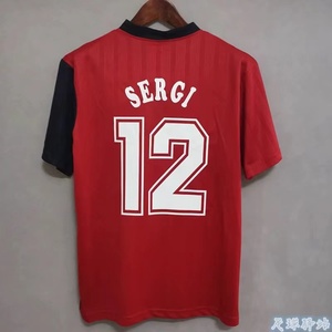 Camisetas Vintage Españolas Personalizadas de Alta Calidad 1994 Torres Xavi, Camisetas Vintage Guardiola Enrique y Camiseta de Fútbol Retro - Product Image 3