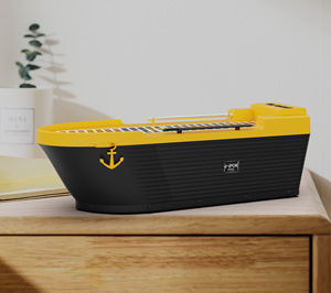 Altavoz Bluetooth Recargable USB Solar <span class=keywords><strong>de</strong></span> Alta Calidad con Diseño Creativo en Forma <span class=keywords><strong>de</strong></span> Ancla <span class=keywords><strong>de</strong></span> Barco, Altavoz Bluetooth <span class=keywords><strong>de</strong></span> Regalo - Product Image 5