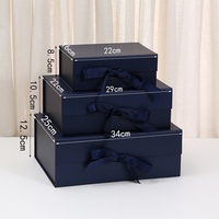 Boîtes d'emballage magnétiques pour cadeaux, boîtes-cadeaux en carton, dossiers d'emballage avec laminage mat, boîtes d'emballage pour cadeaux, logo personnalisé