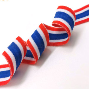 Mỏng đàn hồi nylon ribbon mềm dệt bên trong cổ ràng buộc băng cho hàng may mặc & Túi phụ kiện - Product Image 5