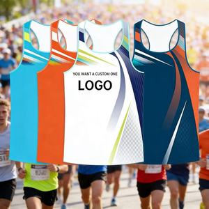 Chaleco Deportivo Personalizado con Logotipo Sublimado, Sin Mangas, de Secado Rápido, Transpirable, Ligero, para Maratón y Running - Product Image 1