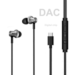 Auriculares intrauditivos manos libres con cable, cascos con micrófono tipo c para <span class=keywords><strong>Samsung</strong></span> - Product Image 1