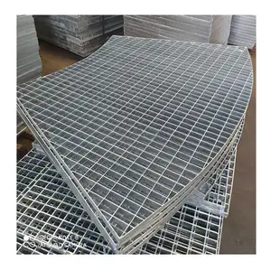 "Galvanized Metal Steel Grating Stainless Steel Grating Walkway Platform Stair Treads Trench Cover