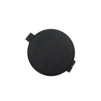Coussin rond pour empreinte digitale, noir, jeu de tampon empreinte digitale professionnel, bon marché prix, 1 pièce
