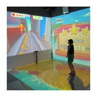 Activer la projection interactive en temps réel sur le mur Suivi des mouvements du corps Fitness Sports Challenge Ar Games pour les enfants