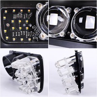 100W 10000LUMENS feu de brouillard avant pour LADA NIVA 4x4, lampe de brouillard LED avec DRL blanc, clignotant jaune pour LADA 2019