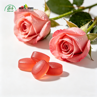 Poudre de fleur de rose de qualité alimentaire, emballage en fût, en vrac