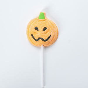 Sucettes en forme de citrouille <span class=keywords><strong>verte</strong></span>, de grande taille, halal, véganes, en forme de sorcière bleue, de fantôme, de monstre, de bonbons en mousse, de barbe à papa, de friandises pour Halloween - Product Image 3