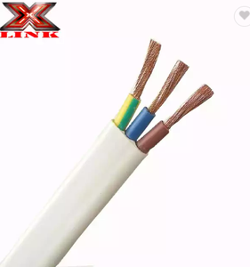 Bakır Ccs düz 1.5mm2 2.5mm2 ikiz + toprak zemin kablosu elektrik teli - Product Image 5