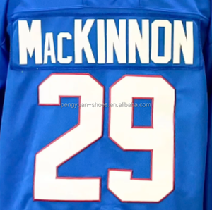 Siap Dikirim Jersey Hoki Nasional Colorado Cale Makar Biru Alternatif Kualitas Terbaik Jahitan Rapi - Product Image 2